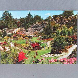 Vintage Postcard - Queen Elizabeth Park in Bloom Vancouver - Traveltime